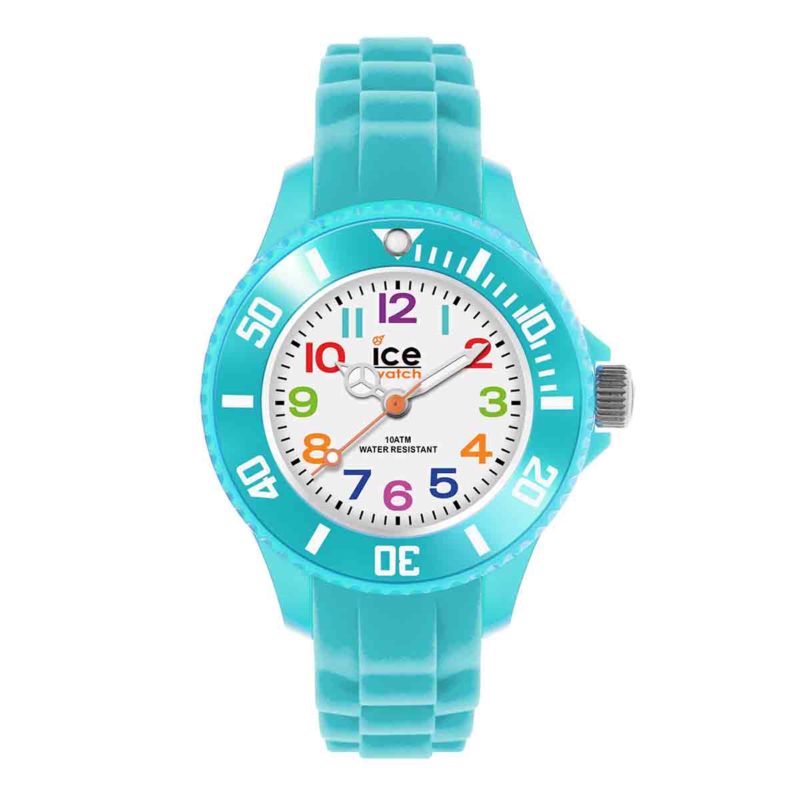 Montre ICE-WATCH pour enfant en Plastique de forme Rond, couleur : BLANC, fonctionnalités : 10 ATM - 0.023 g  - 012732