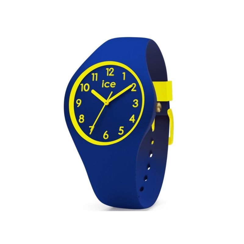 Montre ICE-WATCH pour enfant en Silicium de forme Rond, couleur : BLEU, fonctionnalités : 10 ATM - 014427