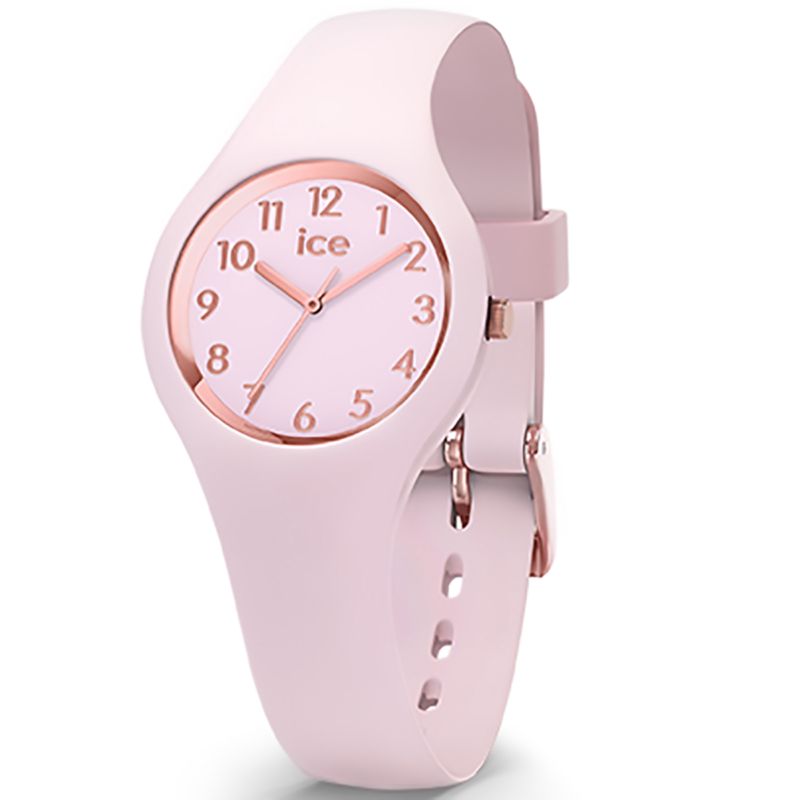 Montre ICE-WATCH pour enfant en Silicium de forme Rond, couleur : ROSE, fonctionnalités : 10 ATM - 015346