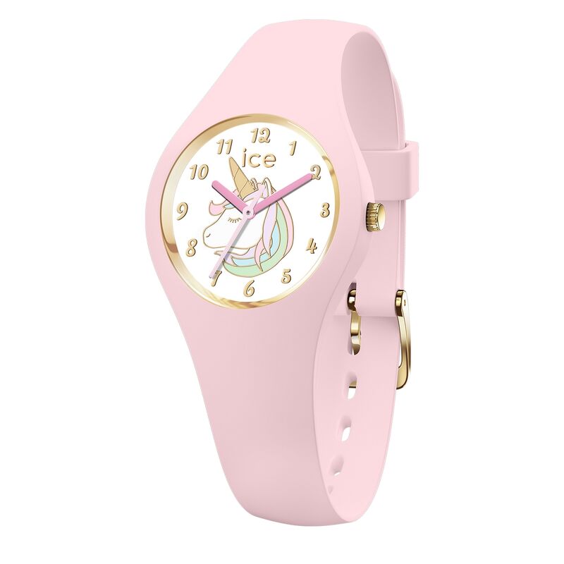 Montre ICE-WATCH pour enfant en SiliconeSilicium de forme Rond, couleur : BLANC, fonctionnalités : 10 ATM - 018422