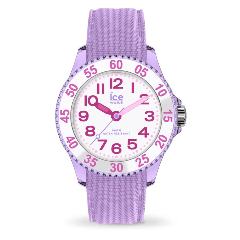 Montre ICE-WATCH pour enfant en Silicone en forme de rond de forme Rond, couleur : BLANC, fonctionnalités : 10 ATM - 018935