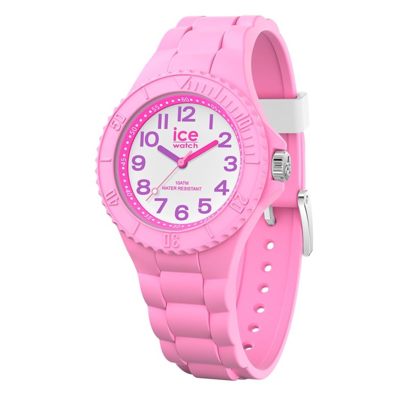 Montre ICE-WATCH pour enfant en Plastique de forme Rond, couleur : ROSE, fonctionnalités : 10 ATM - 020328