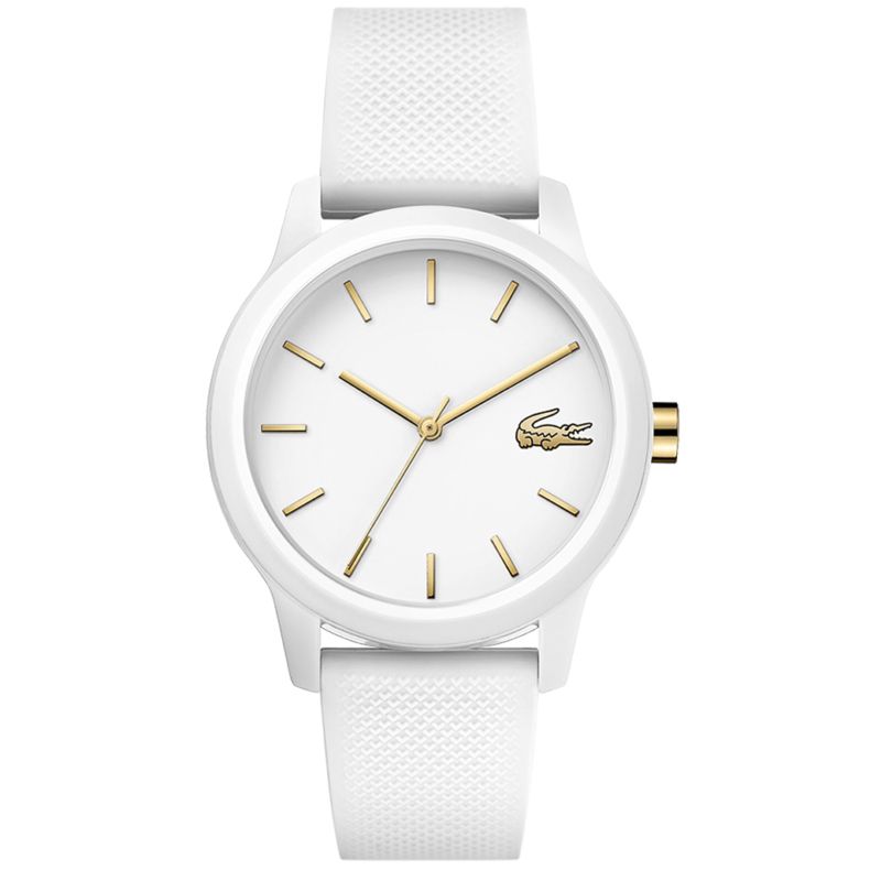 Montre LACOSTE pour femme en Résine de forme Rond, couleur : BLANC, fonctionnalités : 5 ATM - taille : #null# - 2001063