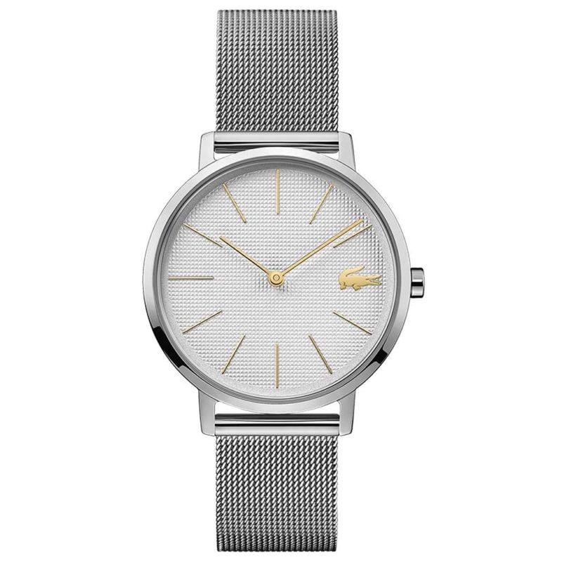 Montre LACOSTE pour femme en Acier de forme Rond, couleur : ARGENT, fonctionnalités : 3 ATM - taille : #null# - 2001078