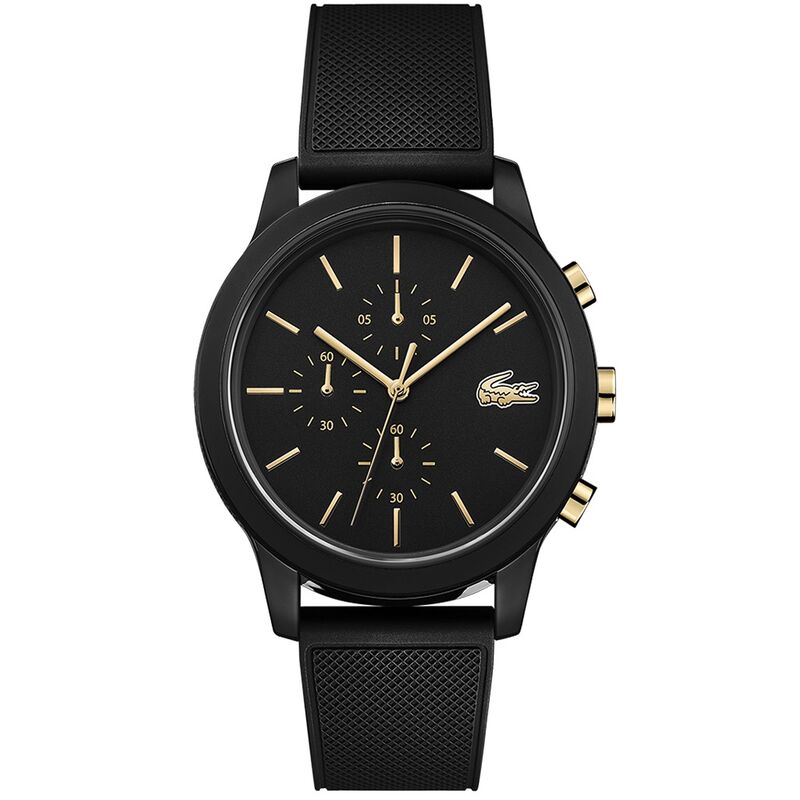 Montre LACOSTE pour homme en Résine de forme Rond, couleur : NOIR, fonctionnalités : 5 ATM - taille : #null# - 2011012