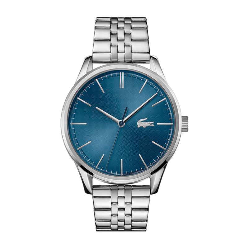 Montre LACOSTE pour homme en Acier de forme Rond, couleur : BLEU, fonctionnalités : 5 ATM - taille : #null# - 2011049