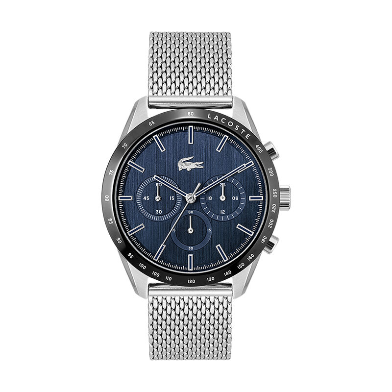 Montre LACOSTE pour homme en Acier de forme Rond, couleur : BLEU, fonctionnalités : 5 ATM - taille : #null# - 2011163