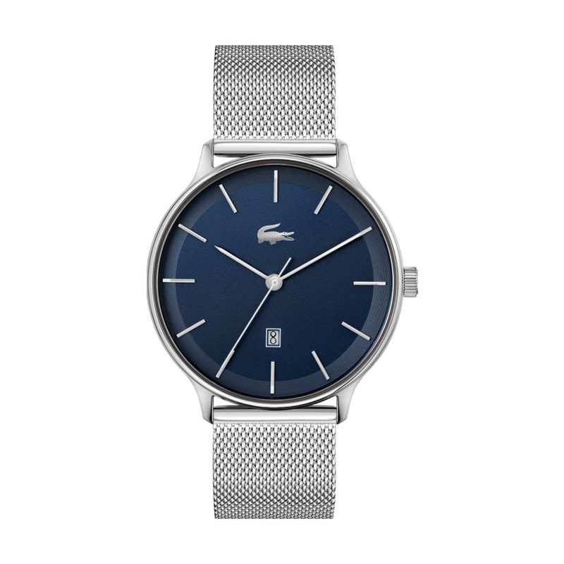 Montre LACOSTE pour homme en Acier de forme Rond, couleur : BLEU, fonctionnalités : 3 ATM - 2011200