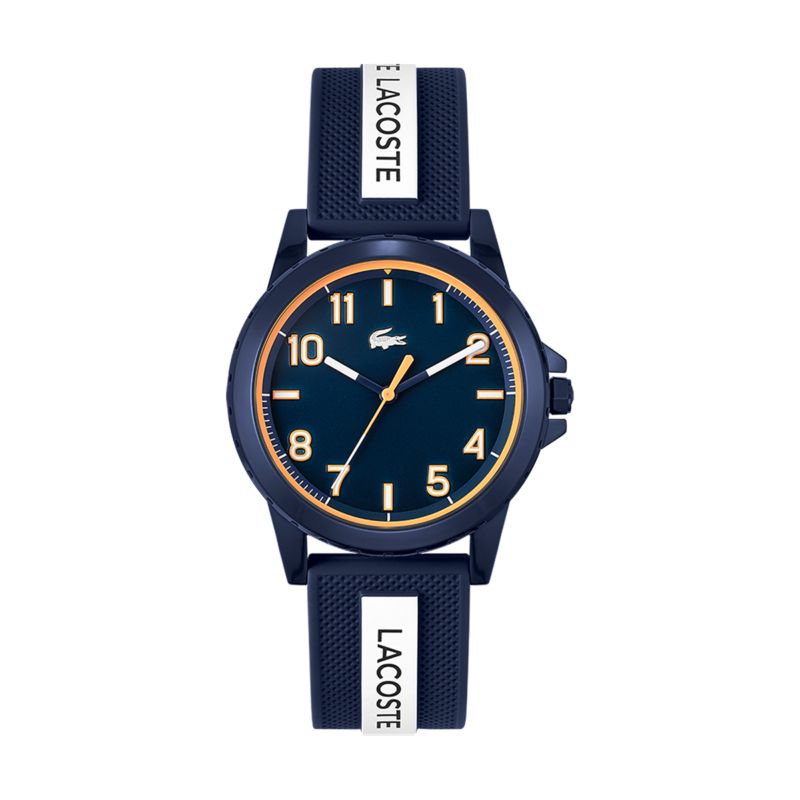 Montre LACOSTE pour enfant en Silicone en forme de rond de forme Rond, couleur : BLEU, fonctionnalités : 5 ATM - 2020142