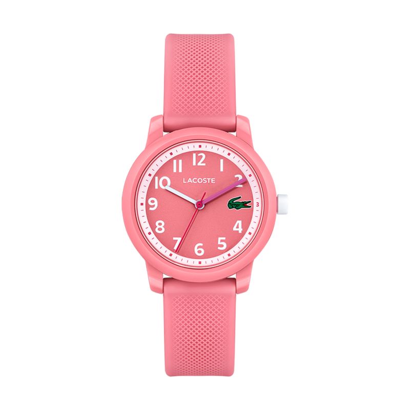Montre LACOSTE pour enfant en Silicone en forme de rond de forme Rond, couleur : ROSE, fonctionnalités : 5 ATM - 2030040