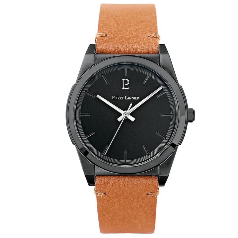 Montre CLEOR pour homme en Acier de forme Rond, couleur : NOIR, fonctionnalités : 3 ATM - taille : #null# - 214K434