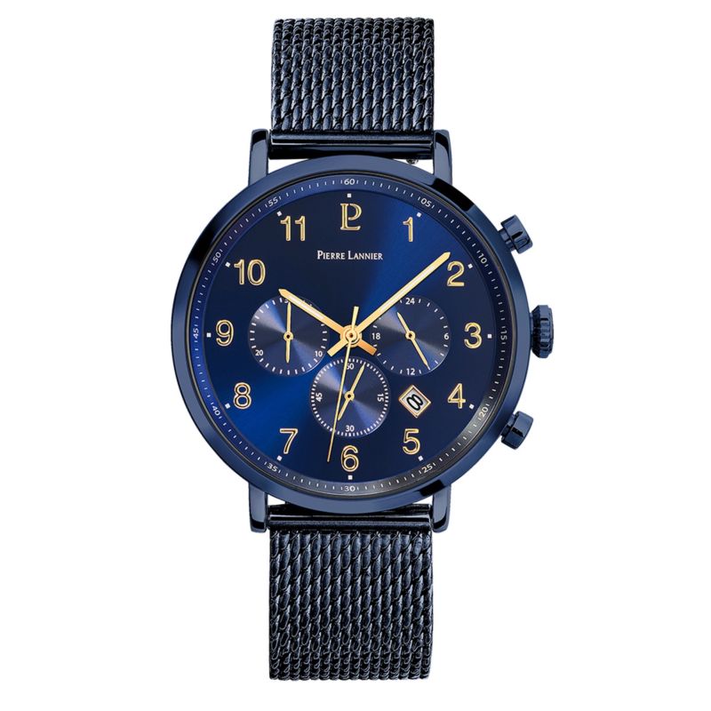 Montre PIERRE LANNIER pour homme en Acier - taille : #null# - 220H469