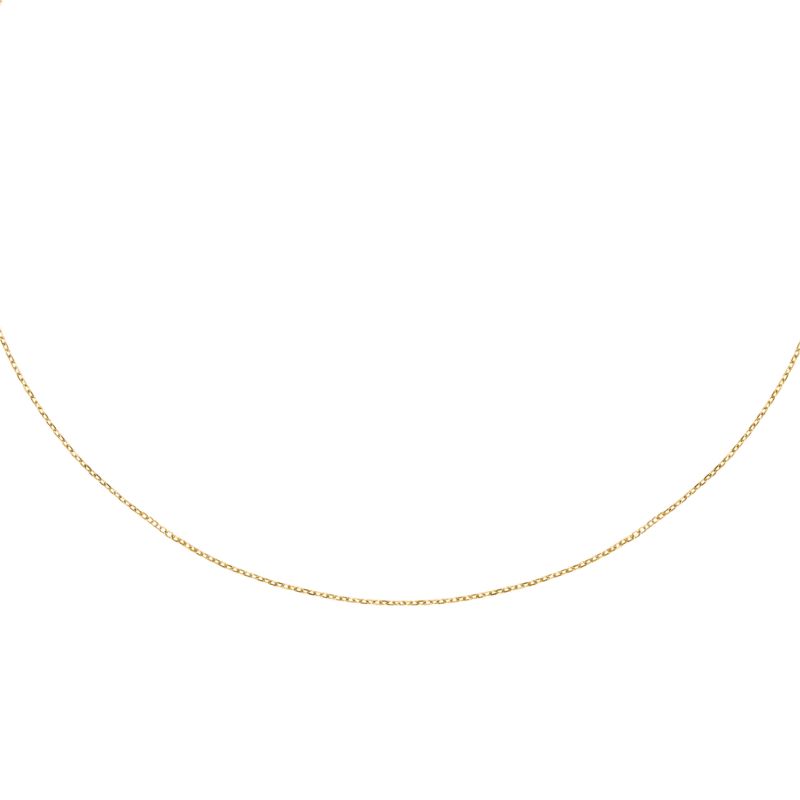 Collier CLEOR pour femme en Or 750/1000 - 0.001 g - taille : 38CM - 25KF718K-38