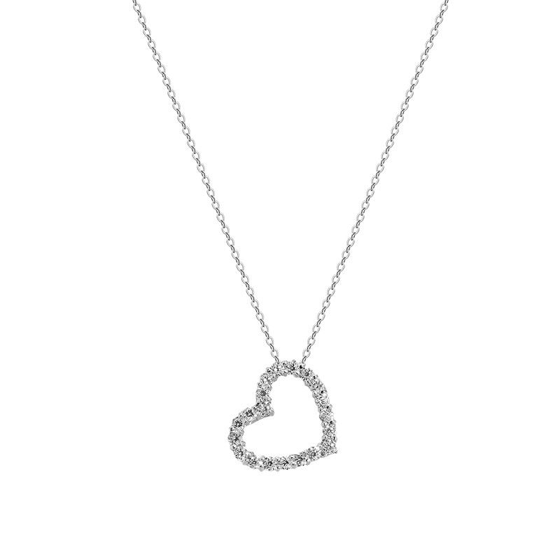 Collier CLEOR pour femme en Or 375/1000 serti de zircon  - 0.001 g  - Z0006099