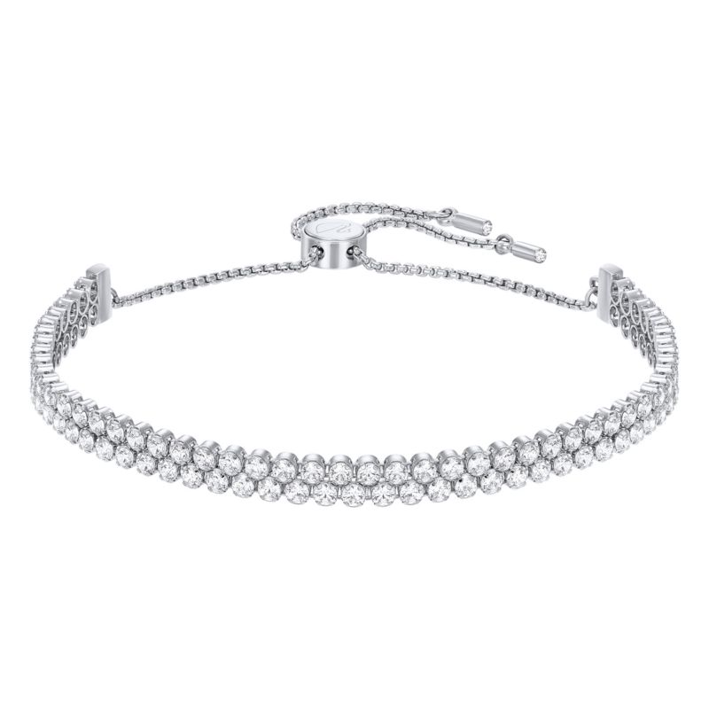 Bracelet SWAROVSKI pour femme en Alliage serti de cristal  - taille : 14CM - 5221397