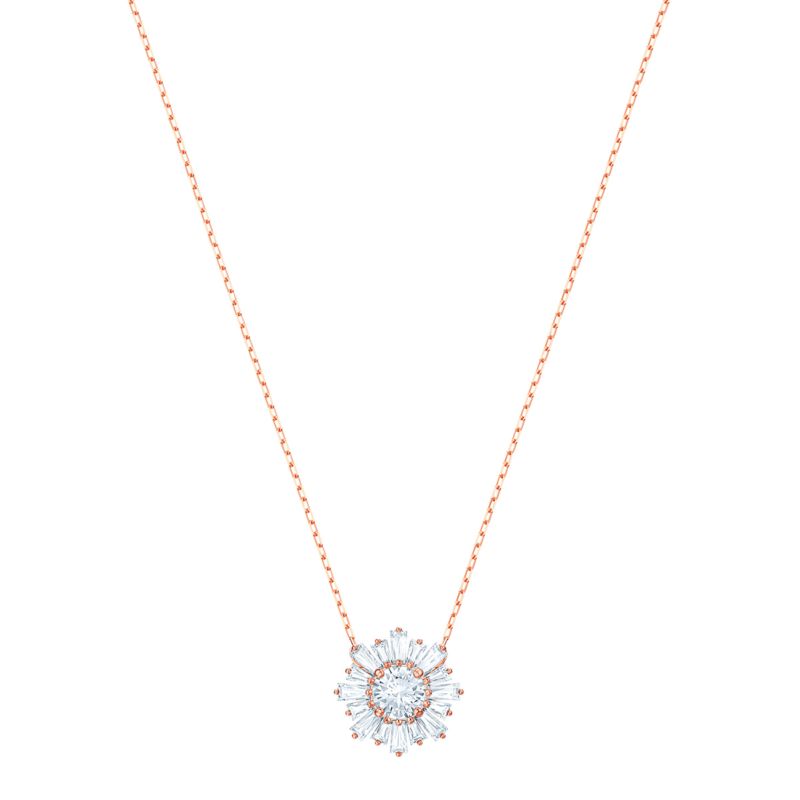 Collier SWAROVSKI pour femme en Acier serti de cristal - taille : 38CM - 5451376