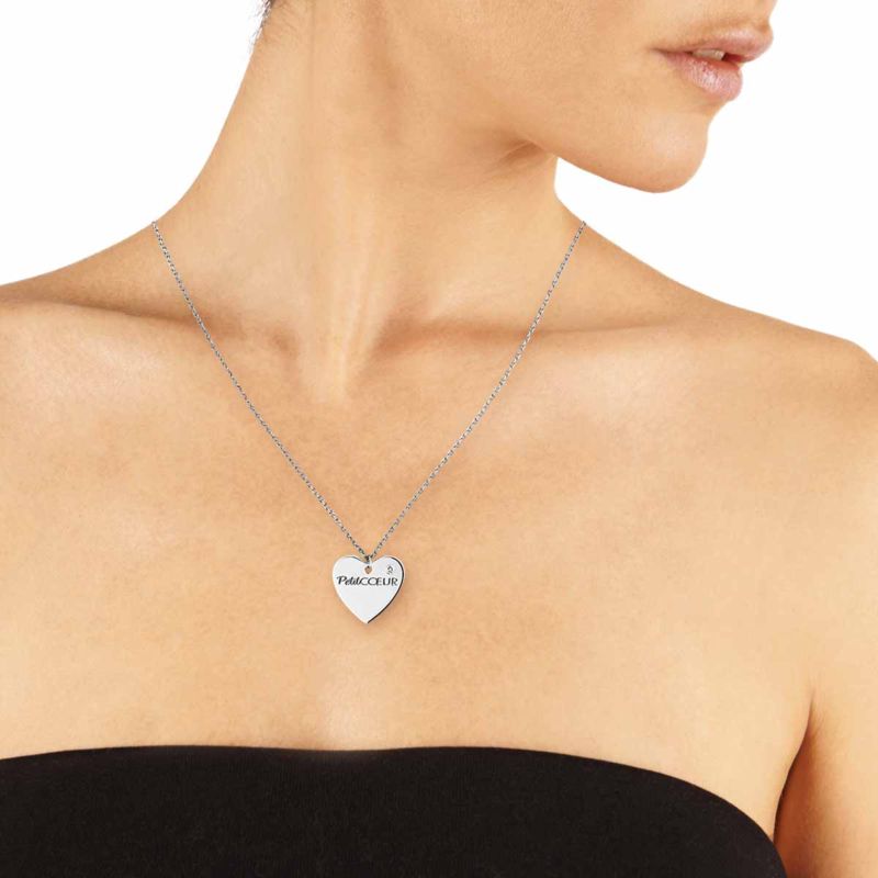 Collier CLEOR pour femme en Or 375/1000 serti de diamant  - 0.001 g  - 9CLI0982BDT
