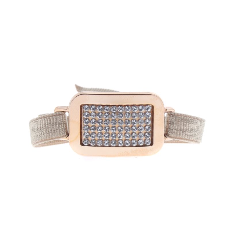 Bracelet CLEOR pour femme en Laiton serti de cristal - taille : #null# - A34131