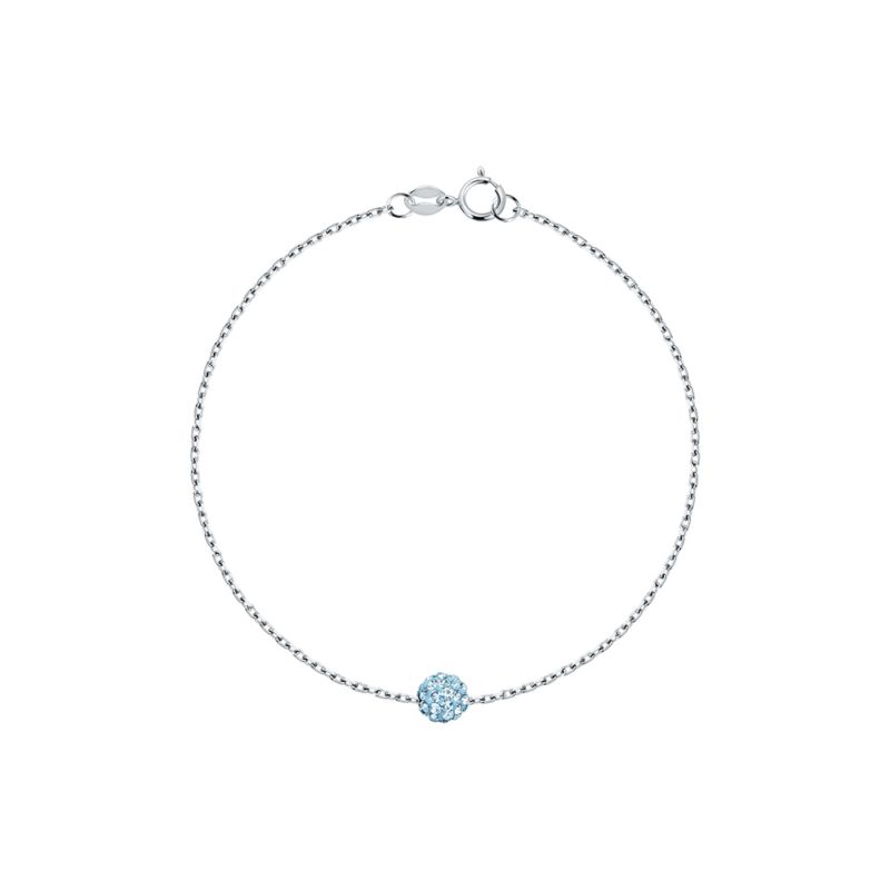 CLEOR Bracelet  en Argent 925/1000 et Cristal