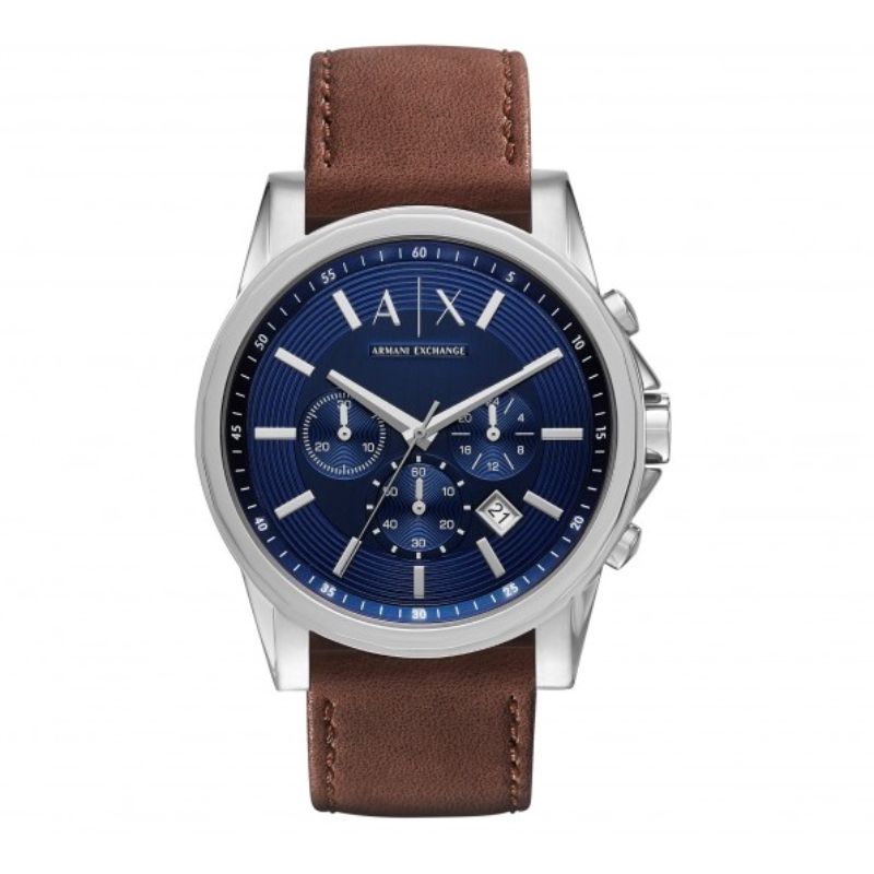 Montre ARMANI EXCHANGE pour homme en AcierCaoutchouc en forme de rond, fonctionnalités : 5 ATM - taille : #null# - AX2501