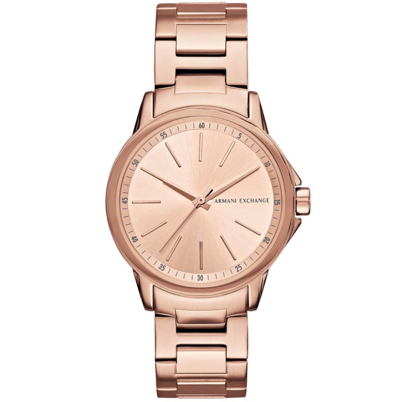 Montre ARMANI EXCHANGE pour femme en AcierCaoutchouc en forme de rond, fonctionnalités : 5 ATM - taille : #null# - AX4347