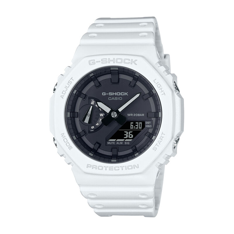 Montre CASIO pour homme en Résine, fonctionnalités : 20 ATM - GA-2100-7AER