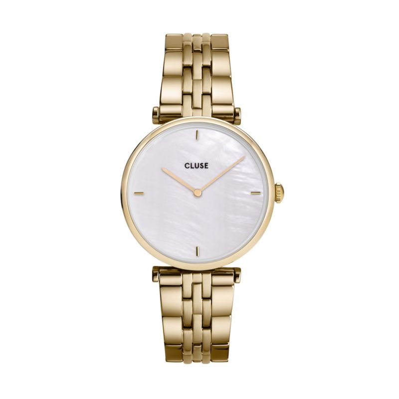 Montre CLUSE pour femme en Acier de forme Rond, couleur : BLANC, fonctionnalités : 3 ATM - 0.071 g - taille : #null# - CW0101208014
