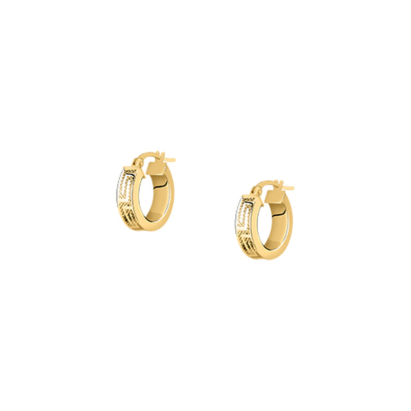 Boucles d'oreilles CLEOR pour femme en Or 375/1000 - 0.001 g  - taille : 1.4CM - 10OBC6759900