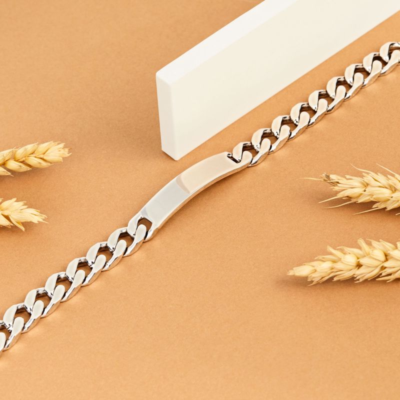 Bracelet CLEOR pour homme en Argent 925/1000 - 0.045 g - taille : 22CM - A3040157