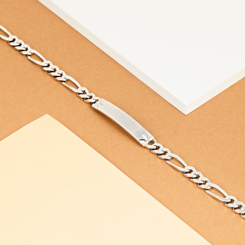 Bracelet CLEOR pour homme en Argent 925/1000 - 0.011 g  - taille : 20CM - A3040109