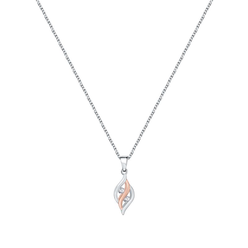 Collier CLEOR pour femme en Argent 925/1000 serti de zircon - 0.003 g - taille : #null# - Z0160000