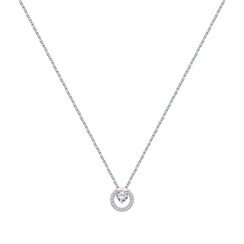 Collier CLEOR pour femme en Argent 925/1000 serti de zircon - 0.003 g - taille : #null# - Z0160002
