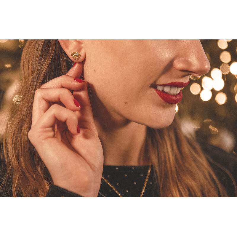 Boucles d'oreilles CLEOR pour femme en Argent 925/1000 serti de pierre de synthèse  - 0.002 g  - Z0160253