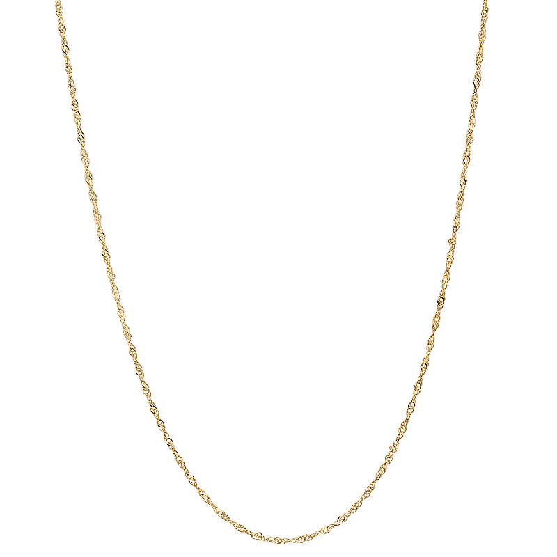 Collier CLEOR pour femme en Or 375/1000 - 0.001 g  - taille : 40CM - Z0005267