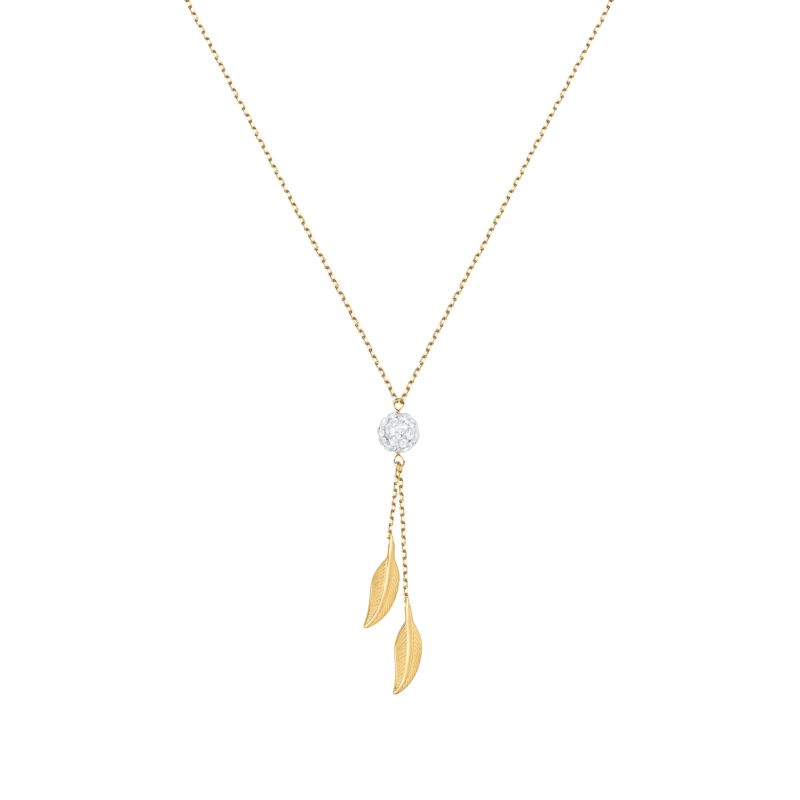 Collier CLEOR pour femme en Or 375/1000 serti de zircon - 0.001 g - taille : 42CM - Z0154938