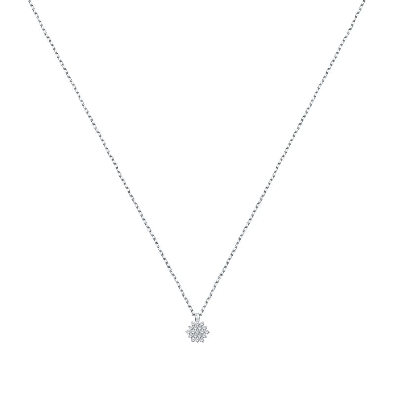 Collier CLEOR pour femme en Or 375/1000 serti de zircon - 0.001 g - taille : 403CM - Z0157941