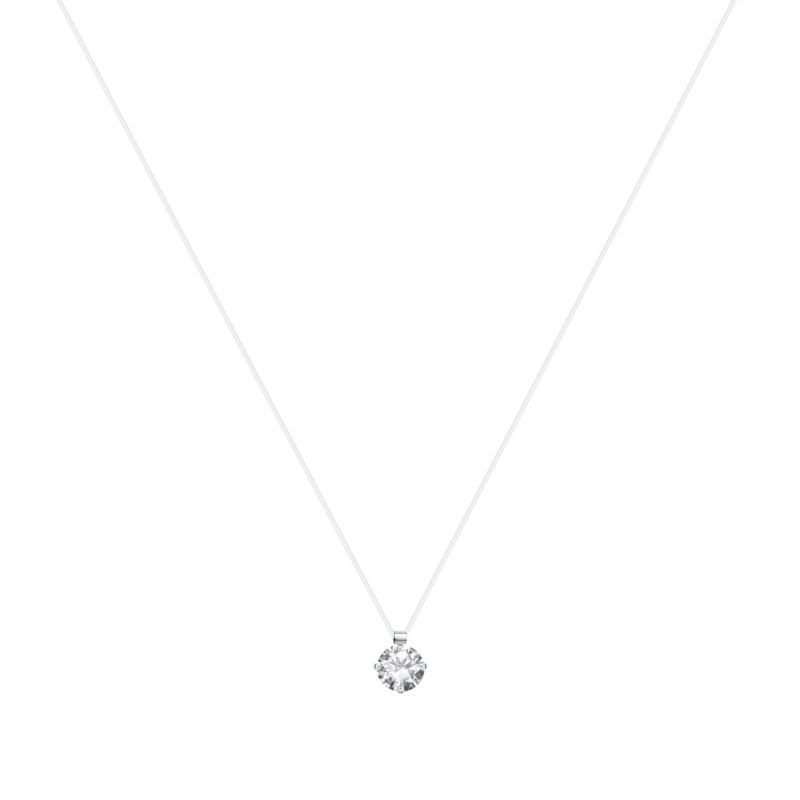 Collier CLEOR pour femme en Or 375/1000 serti de zircon - taille : 42.5CM - Z0041384