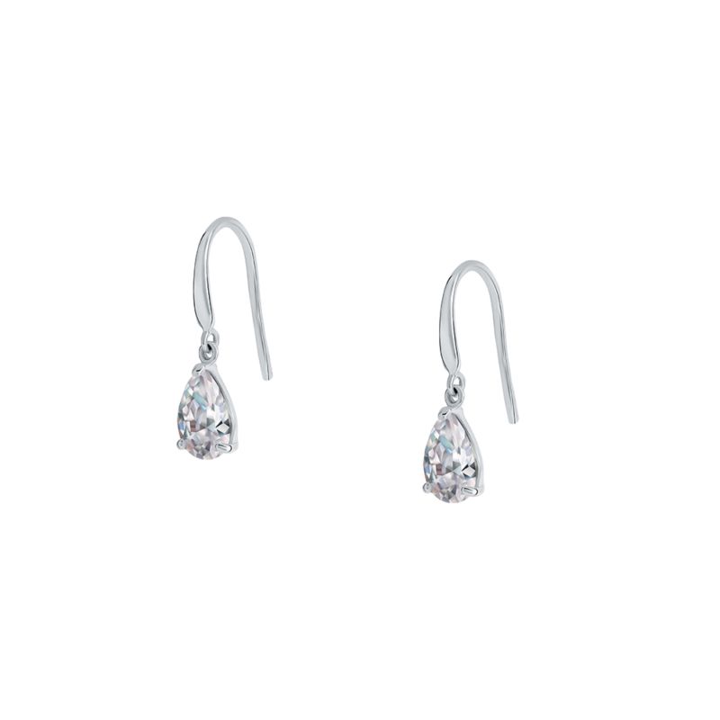 Boucles d'oreilles CLEOR pour femme en Or 375/1000 serti de zircon - 0.001 g - taille : #null# - Z0041419