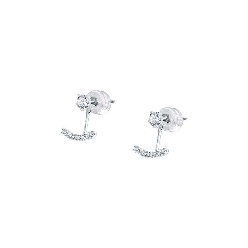 Boucles d'oreilles CLEOR pour femme en Or 375/1000 serti de zircon - 0.001 g - taille : #null# - Z0147783