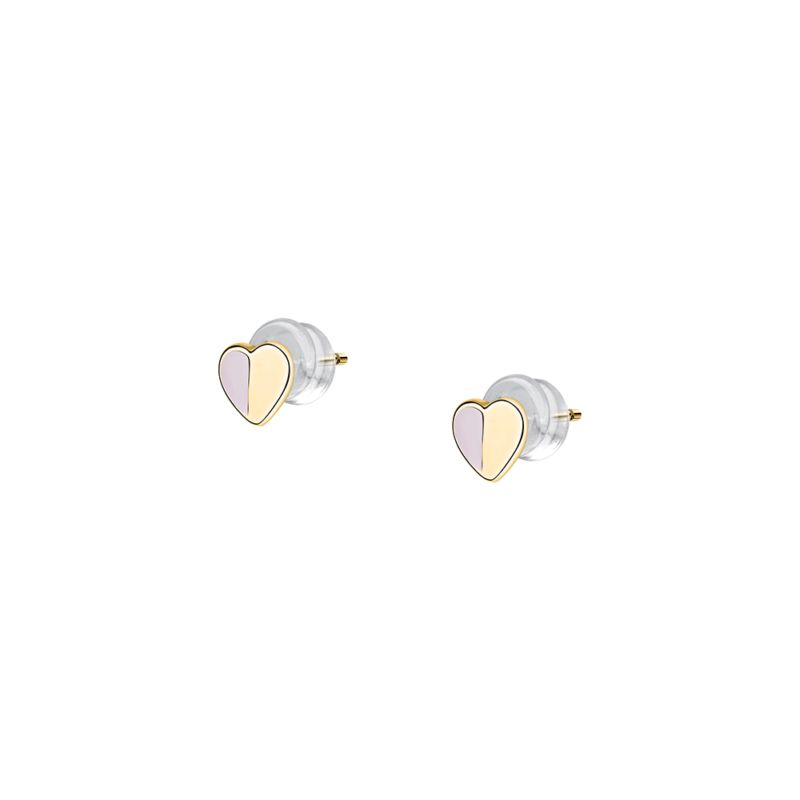 Boucles d'oreilles CLEOR pour enfant en Or 375/1000 serti de laque - taille : #null# - Z0157356