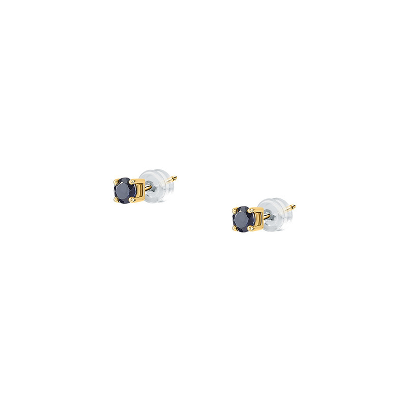 Boucles d'oreilles CLEOR pour femme en Or 375/1000 serti de saphir - 0.001 g - taille : #null# - Z0158758