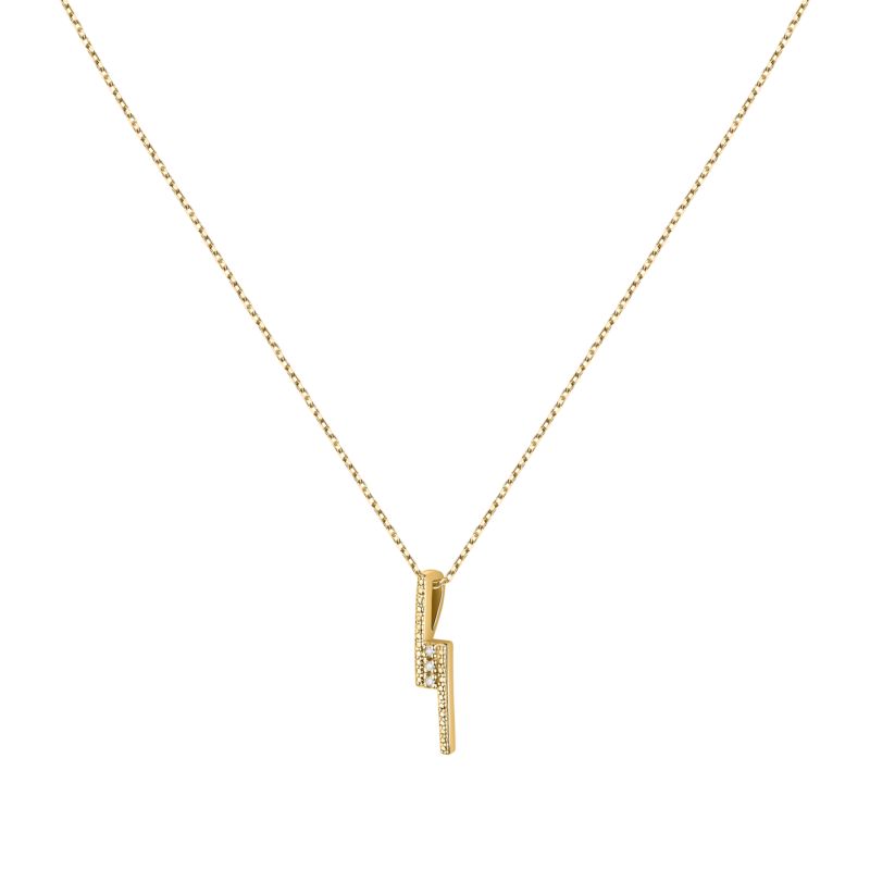 Collier CLEOR pour enfant en Or 375/1000 serti de diamant - 0.002 g - taille : #null# - D.3122900101