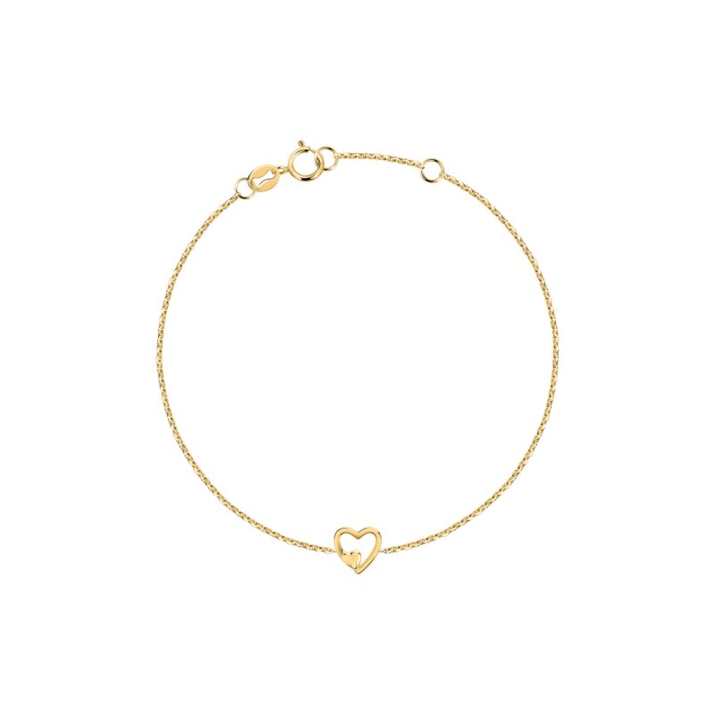 Bracelet CLEOR pour femme en Or 375/1000 - 0.001 g - taille : 162CM - D.3170500003