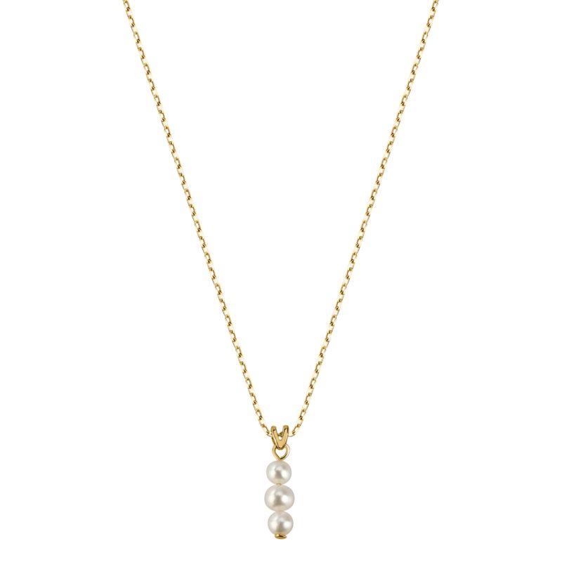 Collier CLEOR pour femme en Or 375/1000 serti de perle - 0.001 g - taille : 402CM - D.3172900001