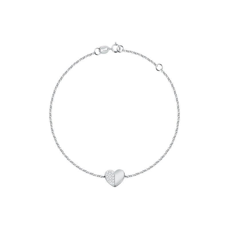 Bracelet CLEOR pour femme en Or 375/1000 serti de cristal - 0.001 g - taille : 172CM - D.3236500002