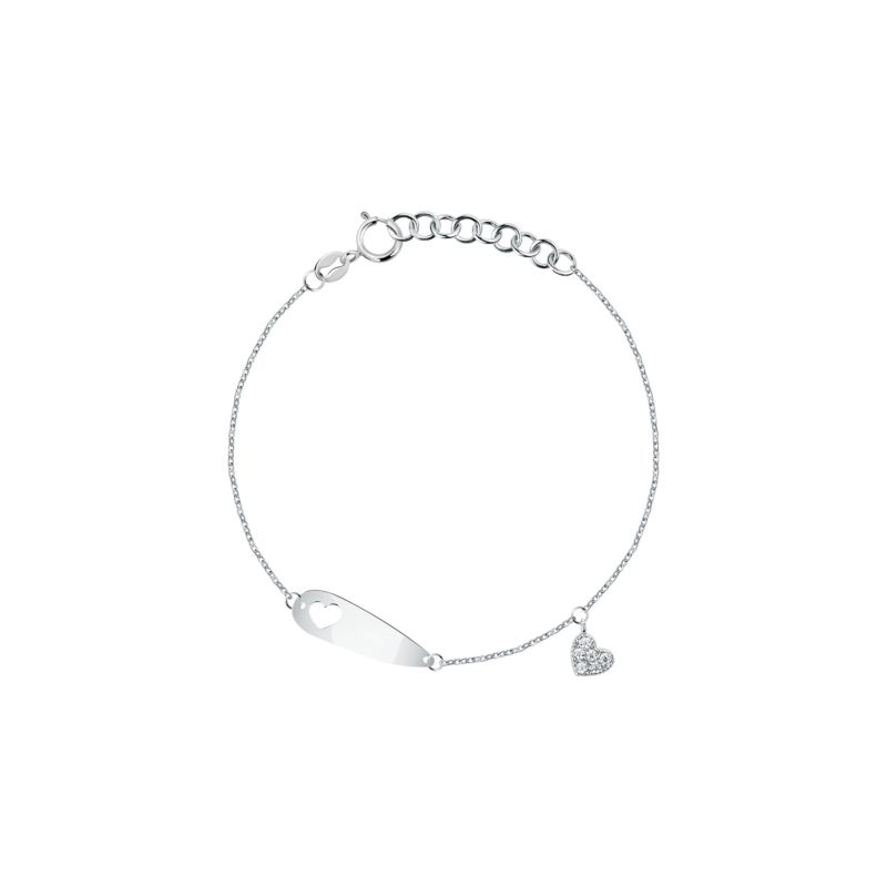 Bracelet CLEOR pour femme en Or 375/1000 serti de zircon - 0.001 g - taille : 142CM - D.3274500001