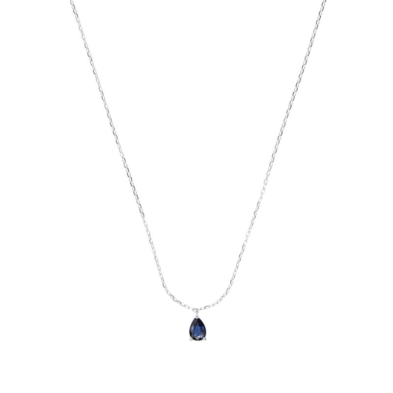 Collier CLEOR pour femme en Or 375/1000 serti de saphir - 0.001 g - taille : 402CM - D.3293900003