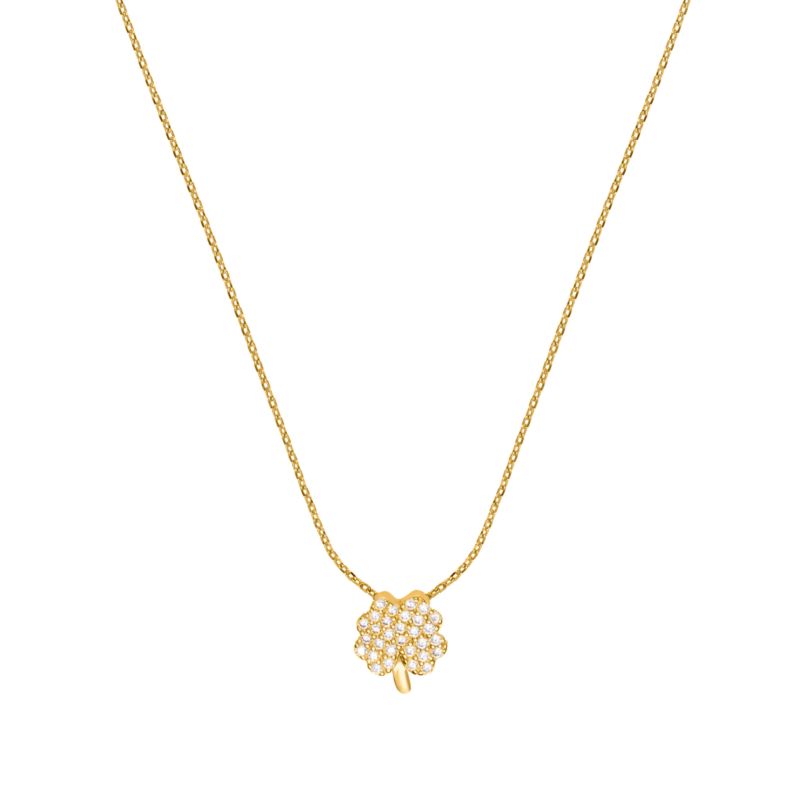 Collier CLEOR pour femme en Plaqué Or serti de zircon - 0.002 g - taille : 4023CM - D.5129900015