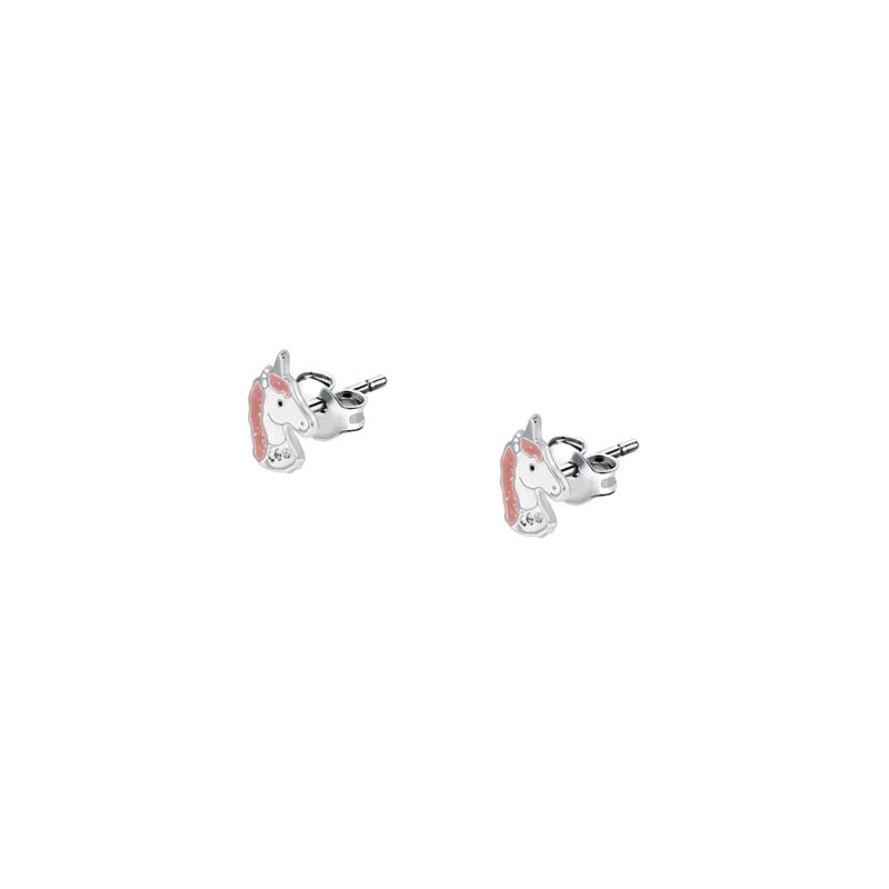 Boucles d'oreilles CLEOR pour enfant en Argent 925/1000 serti de cristal - taille : #null# - Z0156546