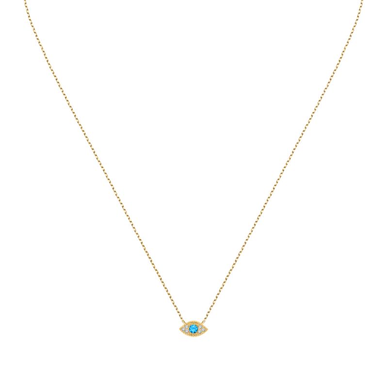 Collier CLEOR pour femme en Or 375/1000 serti de zircon - 0.001 g - taille : #null# - Z0159692